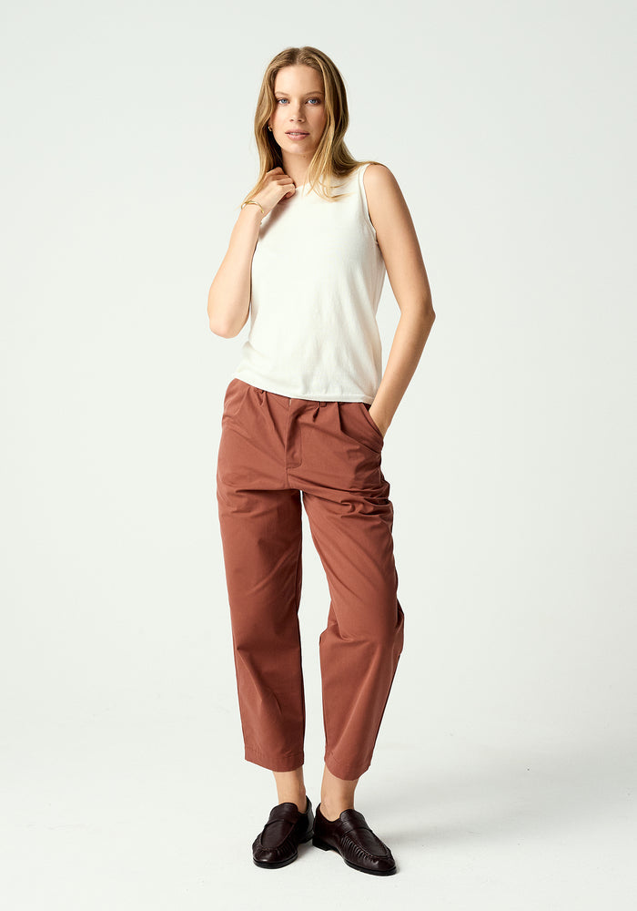 Arlee Singlet - White Linen