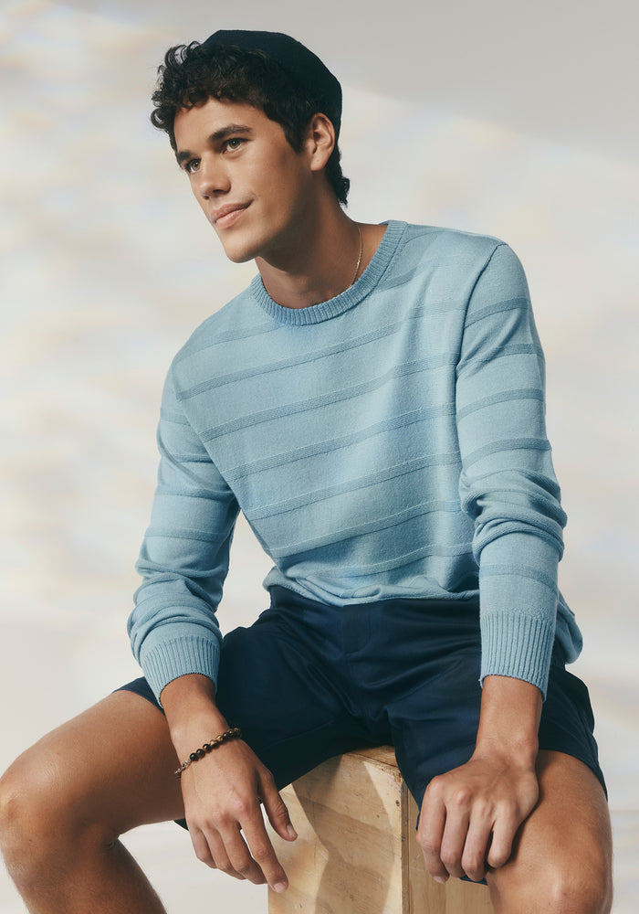 Arthur Texture Crew - Seafoam