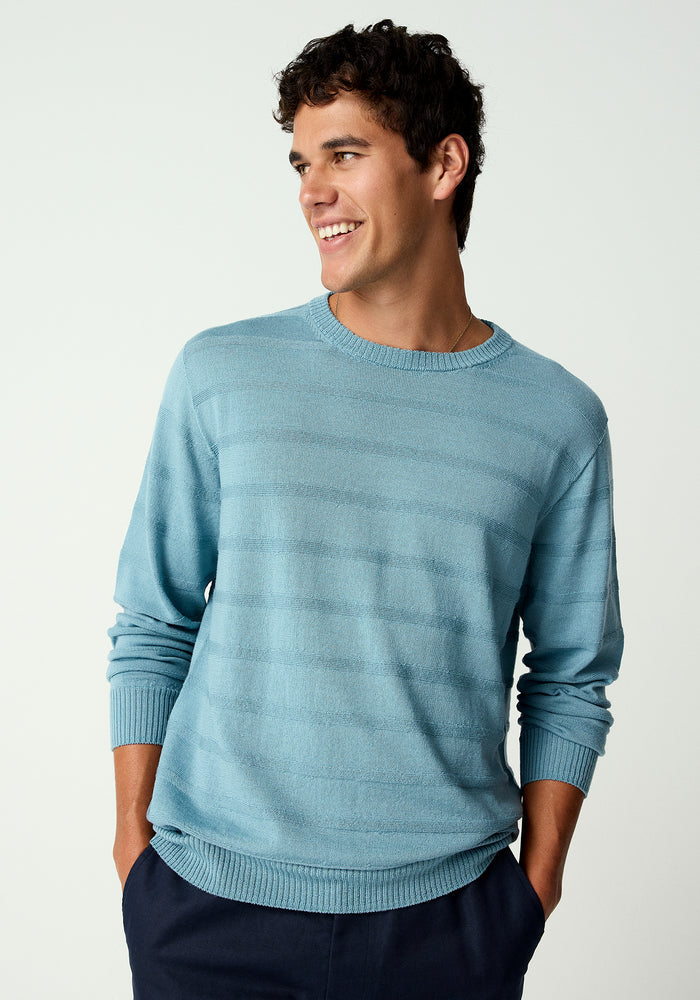 Arthur Texture Crew - Seafoam