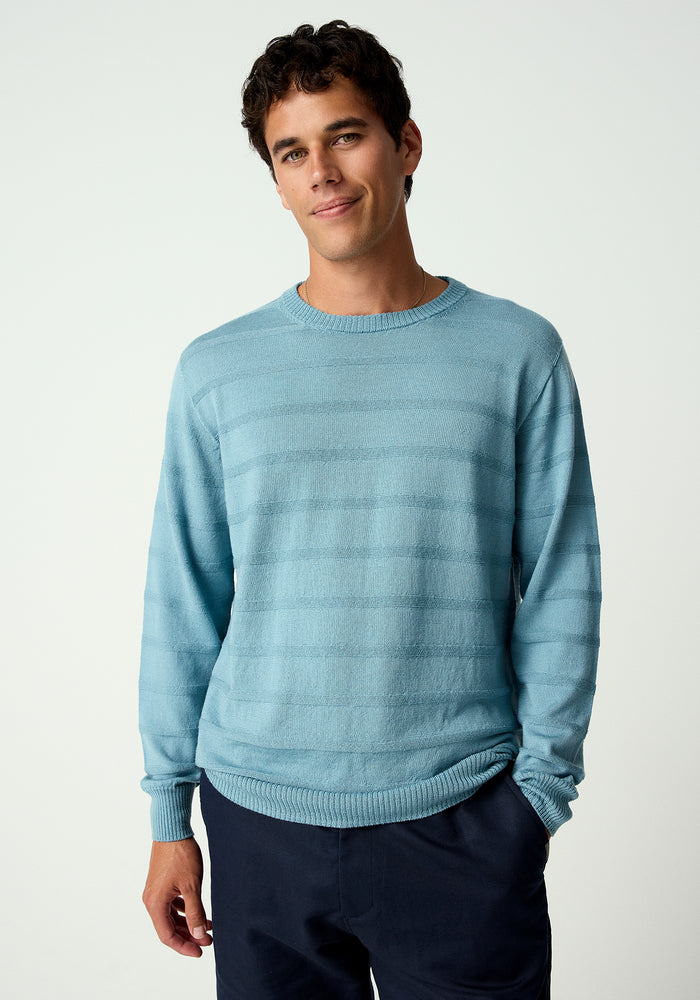 Arthur Texture Crew - Seafoam