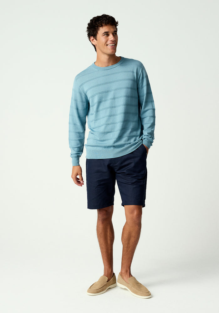Arthur Texture Crew - Seafoam