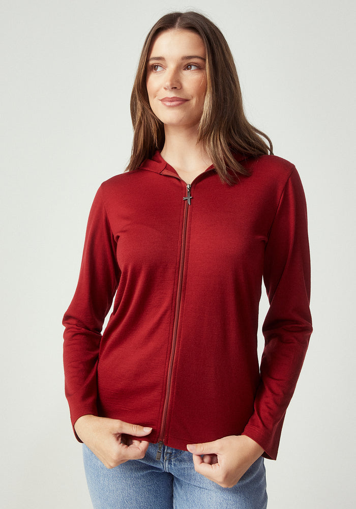 Ash Jacket - Bordeaux