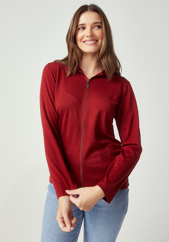Ash Jacket - Bordeaux