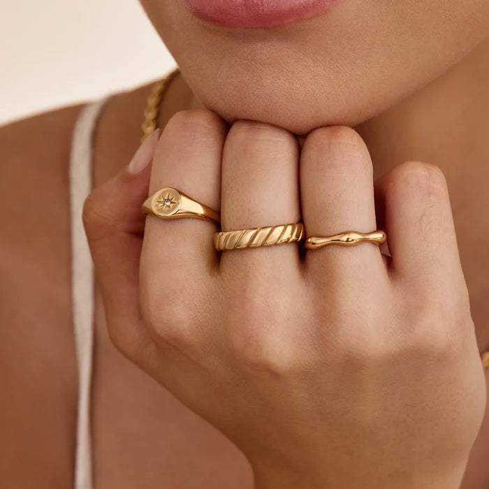 Aura Ripple Ring