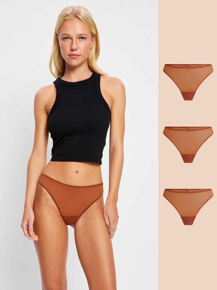 Barely There Thong 3 Pack
