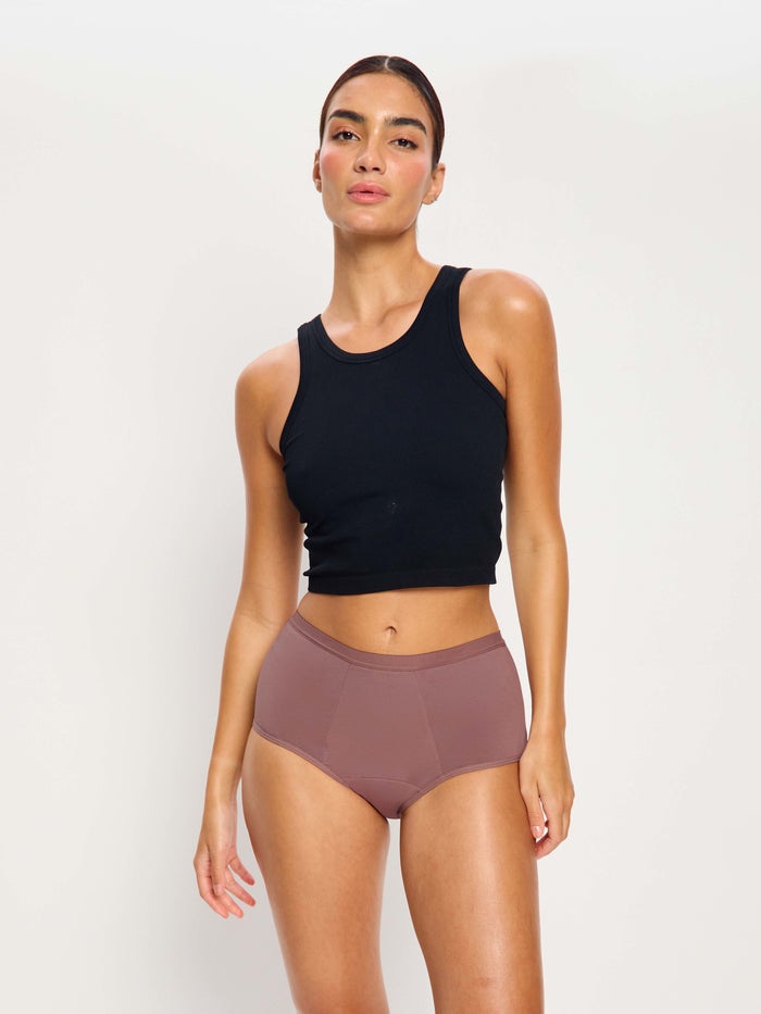 Basic Full Brief 3 Pack Super Subtle Umber/Plain Pink/Composure Blue