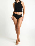 Basic Mid-Rise Brief Moderate Black