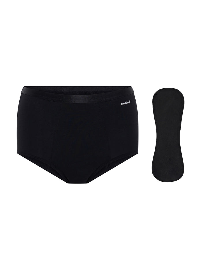 Basic Women's Ultra Leak-Proof Brief Black