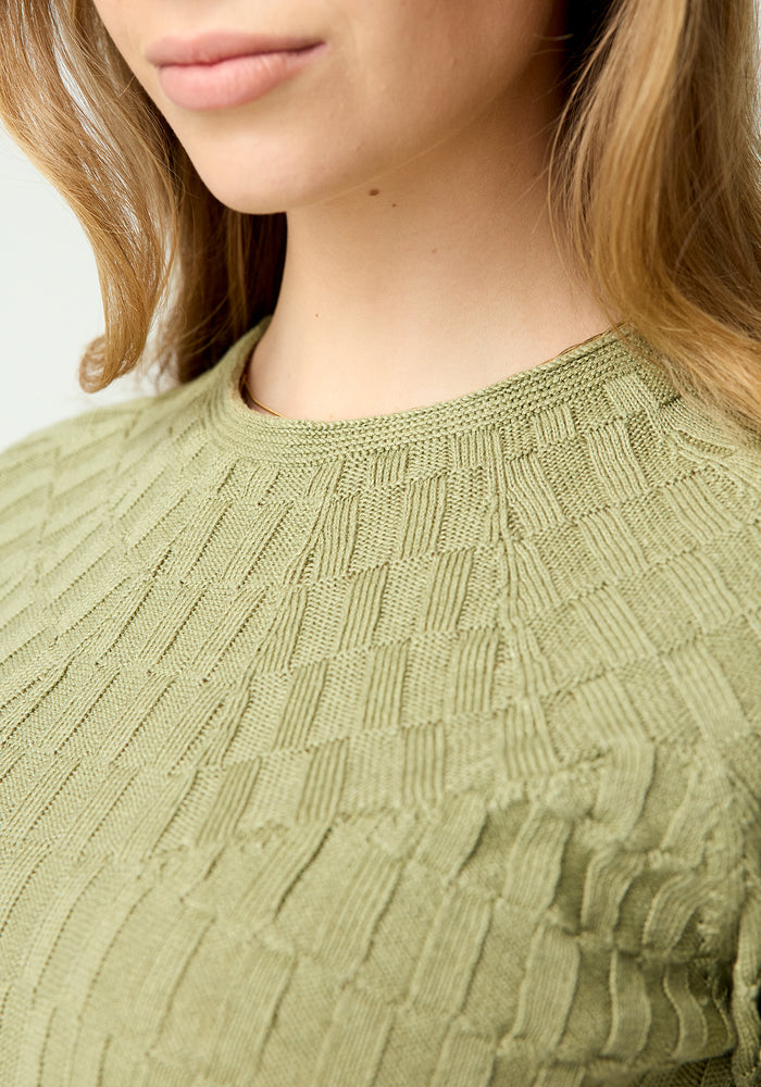 Belle Knit Tee - Meadow