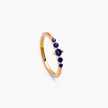 Belle Stacking Birthstone Ring — 5-piece set addition