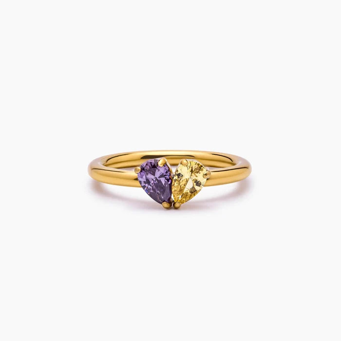 Forever Birthstone Heart Ring