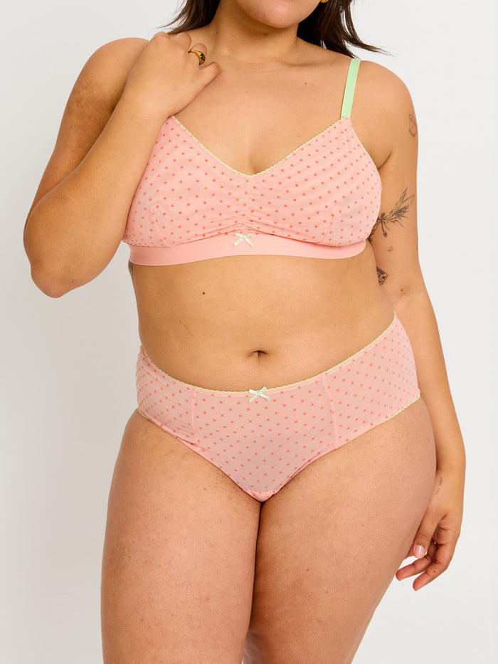 Boudoir Bralette Bud Pink