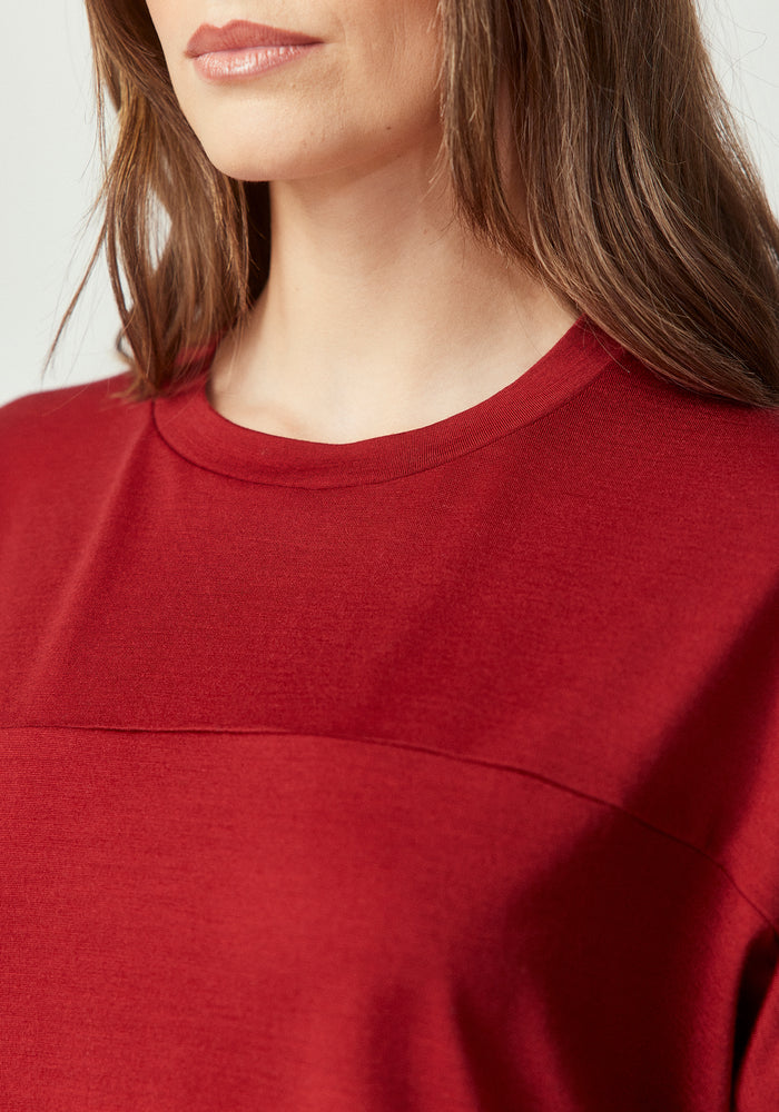 Briar Tee - Bordeaux