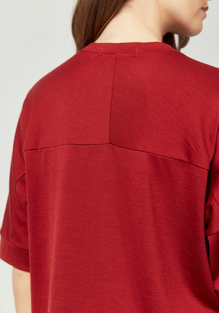 Briar Tee - Bordeaux