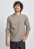 Carson Sweater - Totara/Ecru