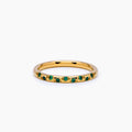 Celestial birthstone ring gold — Olivia Jewelry