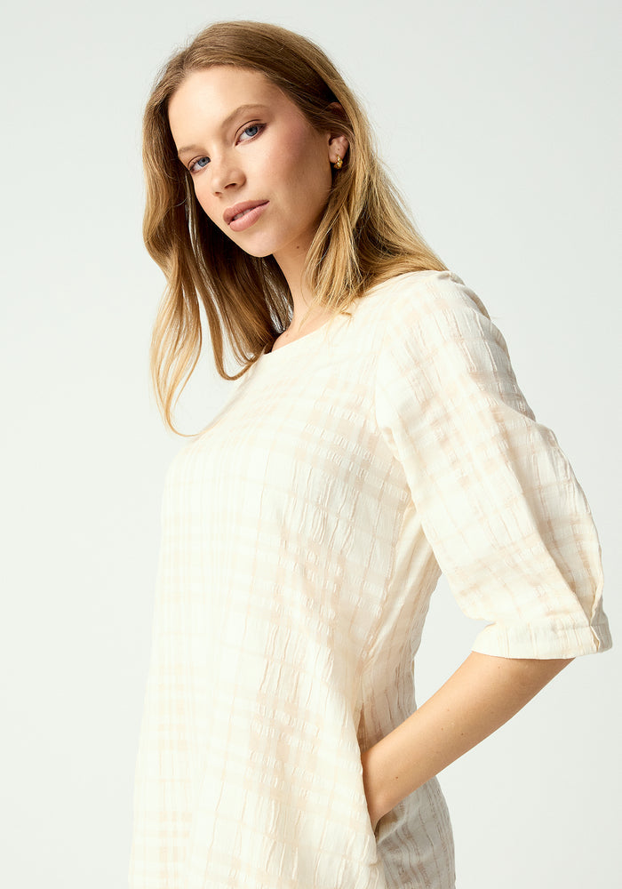 Chiyo Dress - Canvas Check