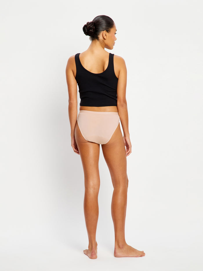 Classic Bikini Moderate Cashew