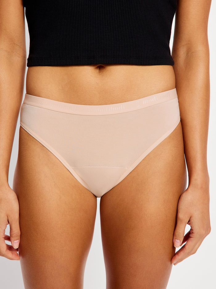 Classic Bikini Moderate Cashew