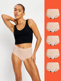 Classic Full Brief 5 Pack Cashew