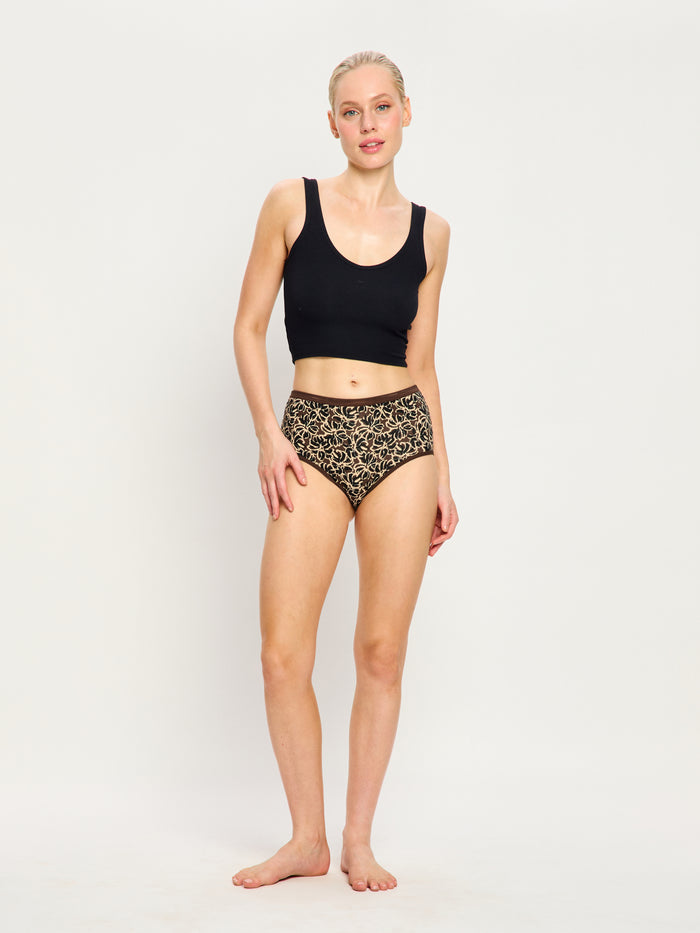 Classic Full Brief Everyday Pack Rich Truffle Multi