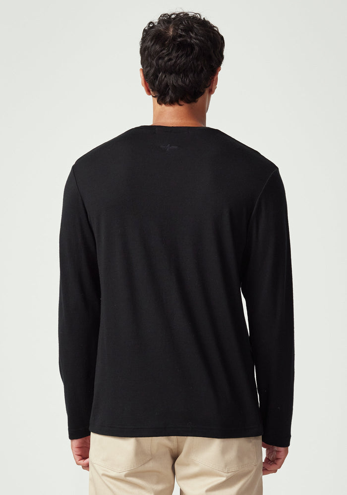 Classic Mountainsilk Crew - Black