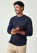 Classic Mountainsilk Crew - Dark Navy