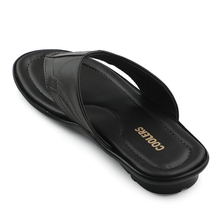 Coolers Brown Casual Slipper For Men LIGHTER-1 By Liberty