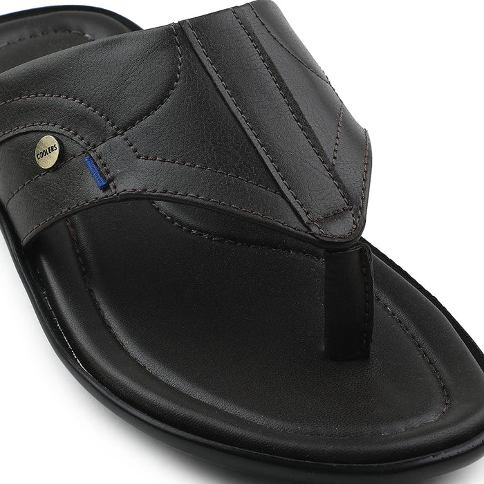 Coolers Brown Casual Slipper For Men LIGHTER-1 By Liberty