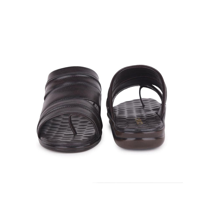 Coolers Brown Casual Slippers For Men 7193-91 By Liberty
