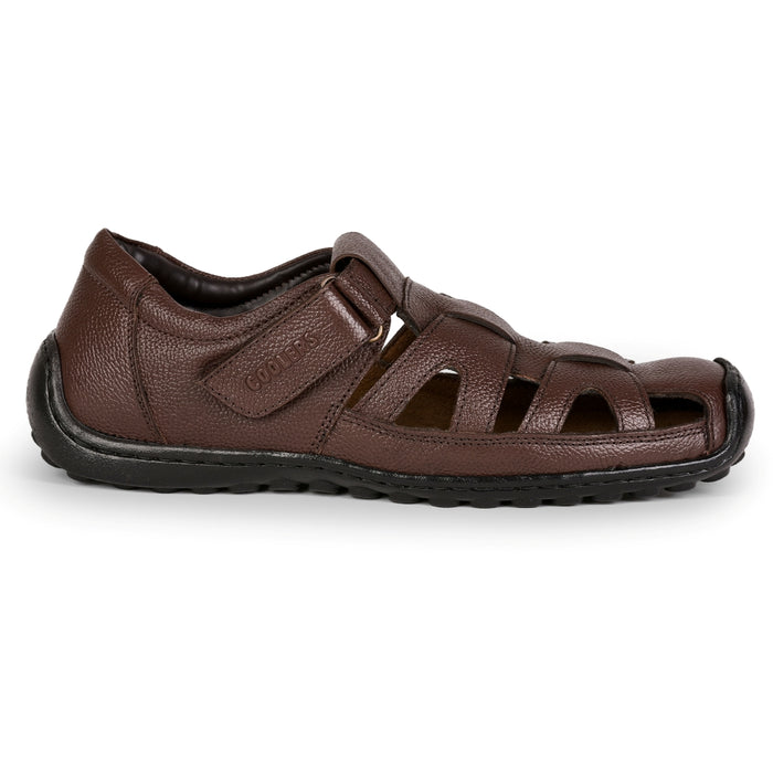 Coolers Tan Casual Sandal For Men LOM-428 By Liberty