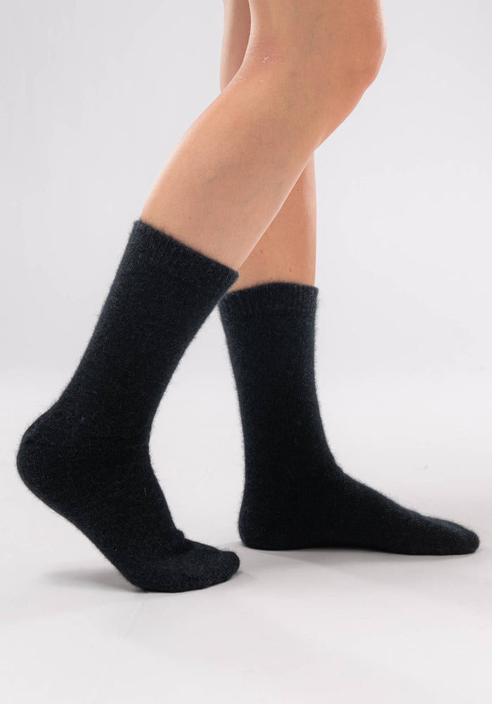 Cosy Fine Socks - Jet