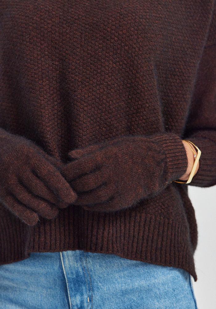 Cosy Gloves - Cacao