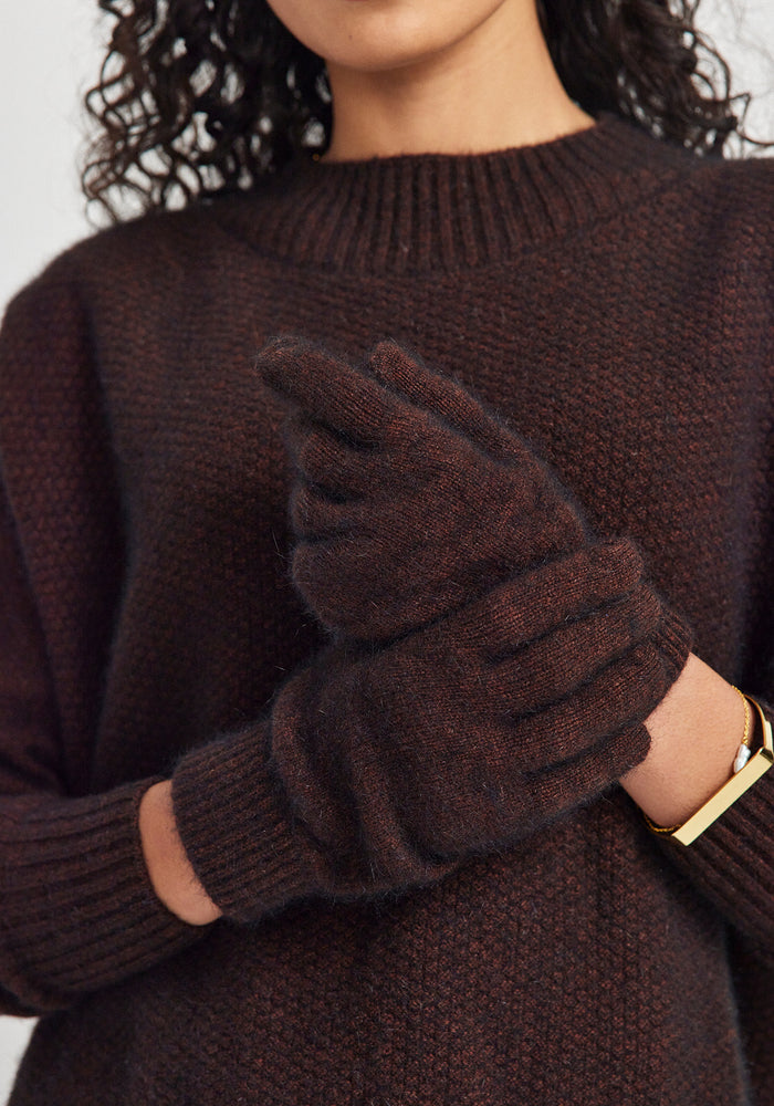 Cosy Gloves - Cacao