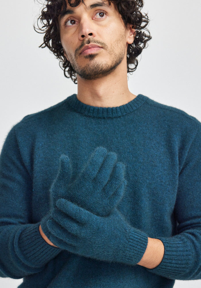 Cosy Gloves - Deep Teal