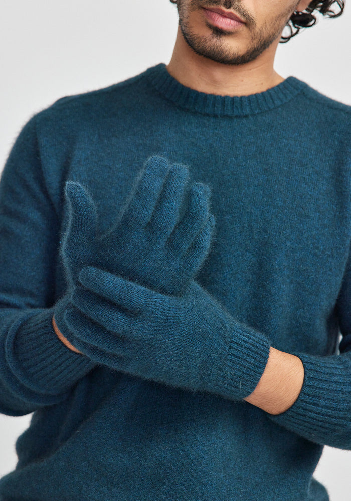 Cosy Gloves - Deep Teal