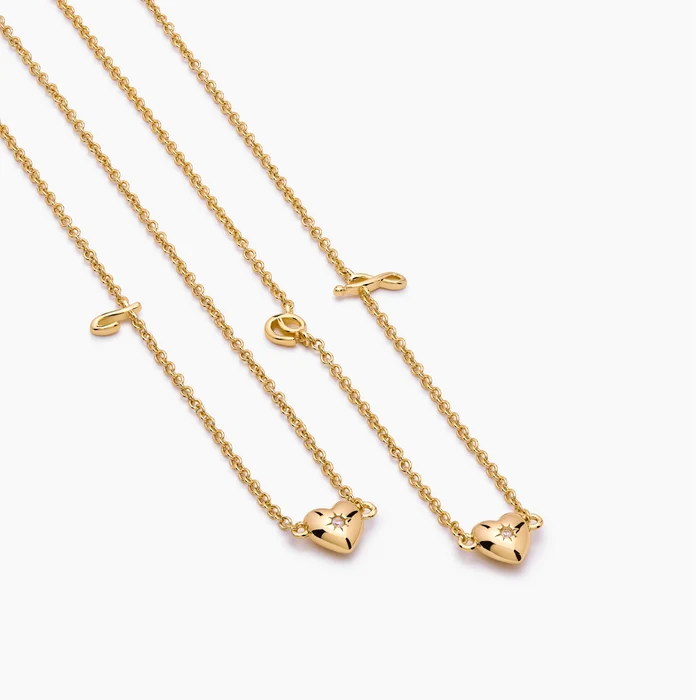 Dainty Cursive Initial Necklace