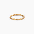 Dainty Double Twist Ring