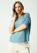 Easy Knit Tee - Seafoam
