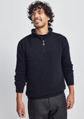 Estuary Half Zip - Jet/Slate