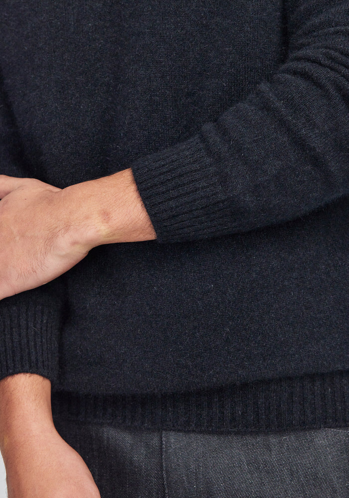 Estuary Half Zip - Jet/Slate