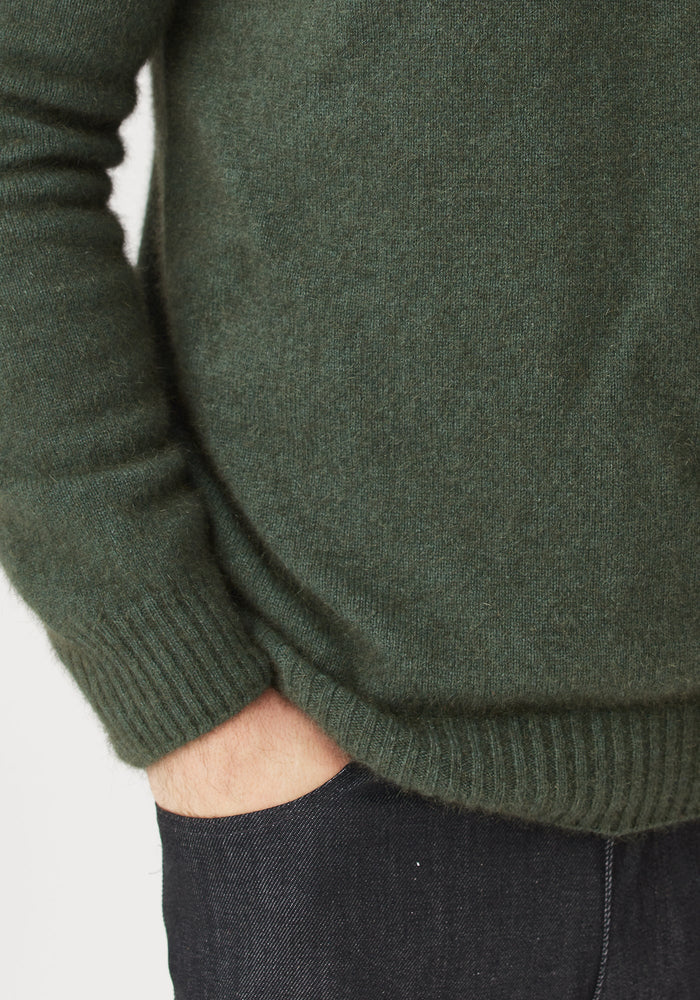 Estuary Half Zip - Wilderness/Basalt