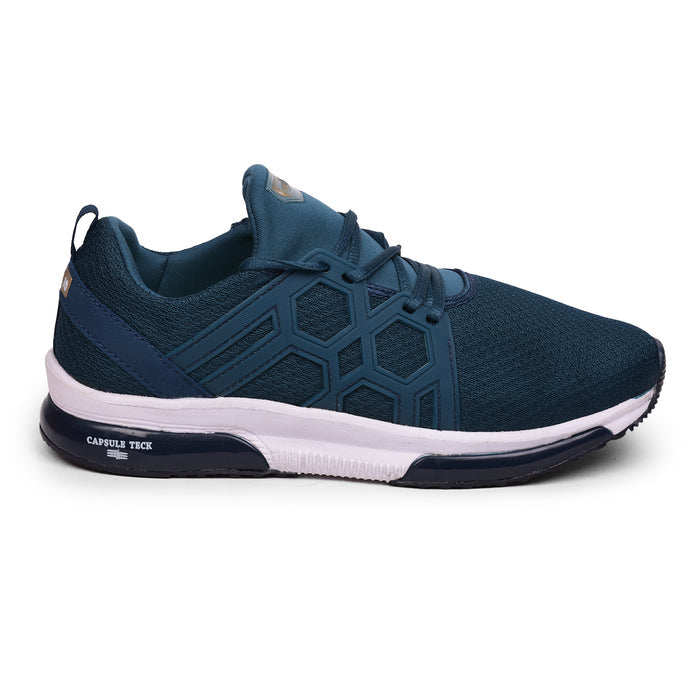 Force 10 AVERY Sea Green Sports Lacing Running Shoes for Men by Liberty