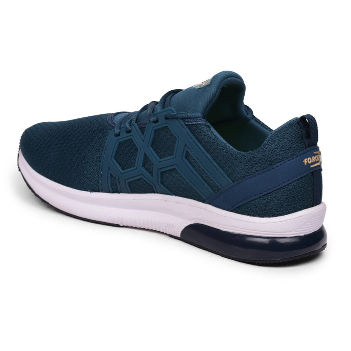Force 10 AVERY Sea Green Sports Lacing Running Shoes for Men by Liberty