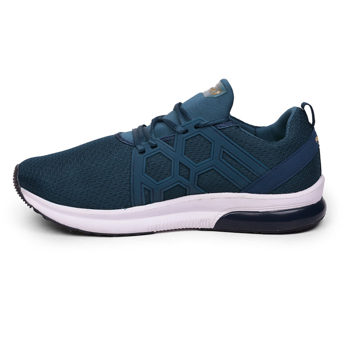 Force 10 AVERY Sea Green Sports Lacing Running Shoes for Men by Liberty