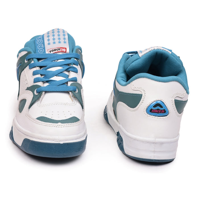 Force 10 Casual Blue Lacing Sneakers For Men DUPLAY NEW By Liberty