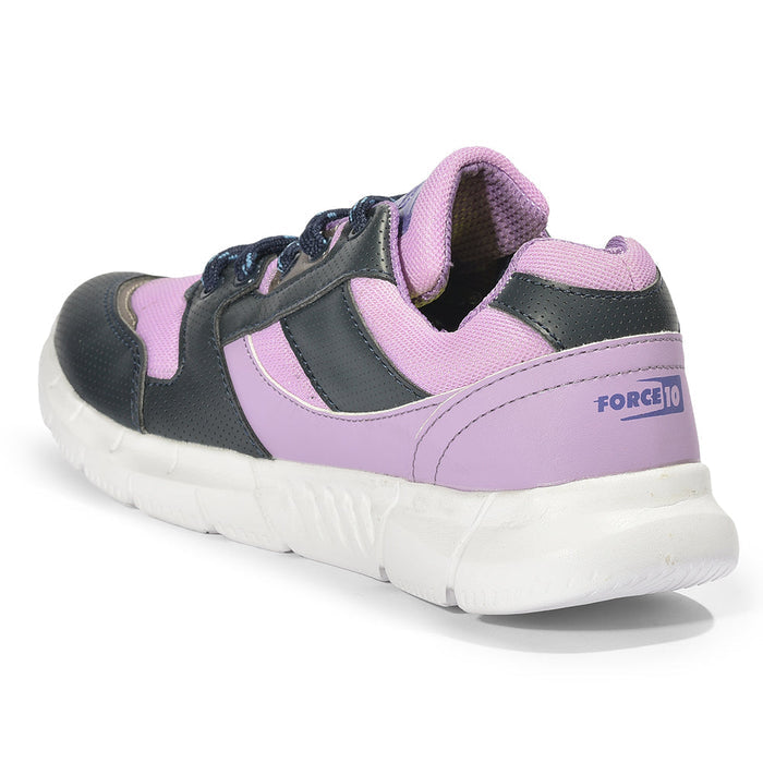 Force 1 Casual Purple Lacing Shoes For Women FELIX by Liberty