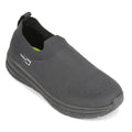 Force 10 Dark Grey Sports Non Lacing Walking Shoes For Men Matcher 7E By Liberty