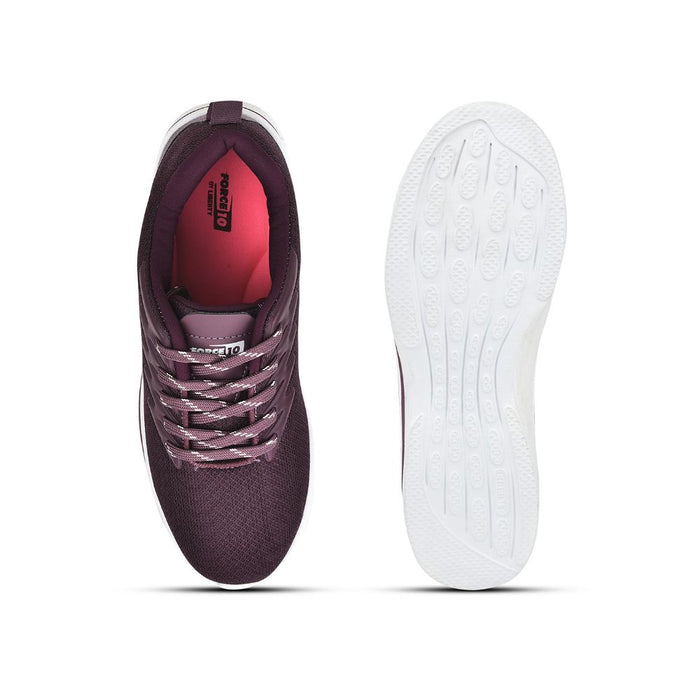 Force 1 Lacing Purple Casual Shoes For Women CEINA By Liberty