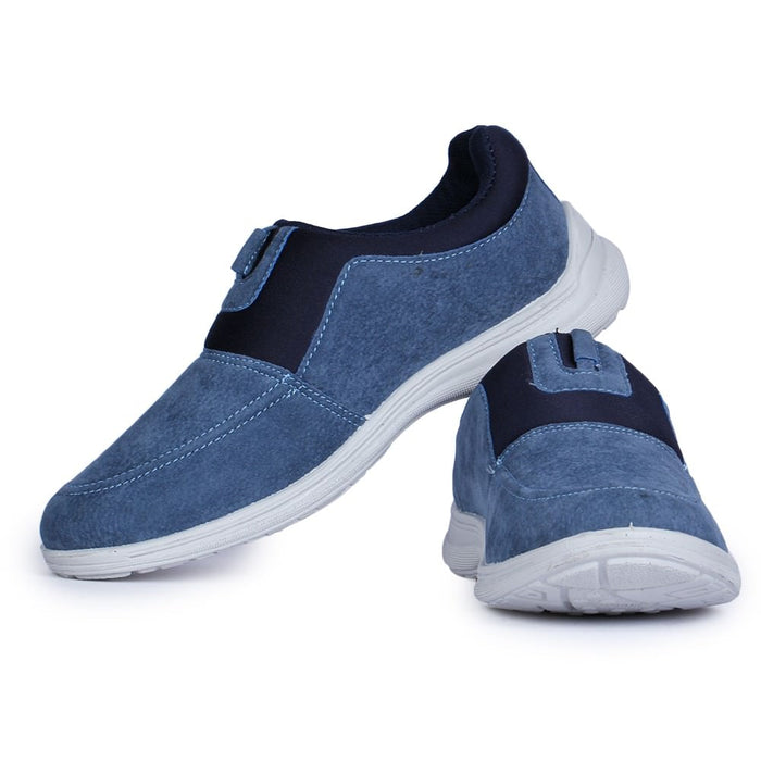 Force 1 Men's Blue Casual Non Lacing (STEPHEN-22)